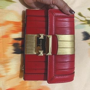 Brand New Red and Gold MK Belt Bag
